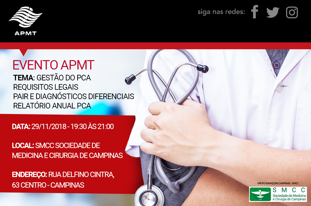 Read more about the article Evento – Sociedade de Medicina e Cirurgia de Campinas