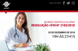 Read more about the article Reunião Científica: Resolução-CFM nº 2183/2018