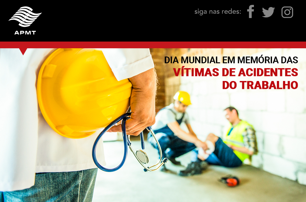 Read more about the article Dia 28 de Abril: um momento de reflexão sobre os acidentes e doenças relacionadas ao trabalho